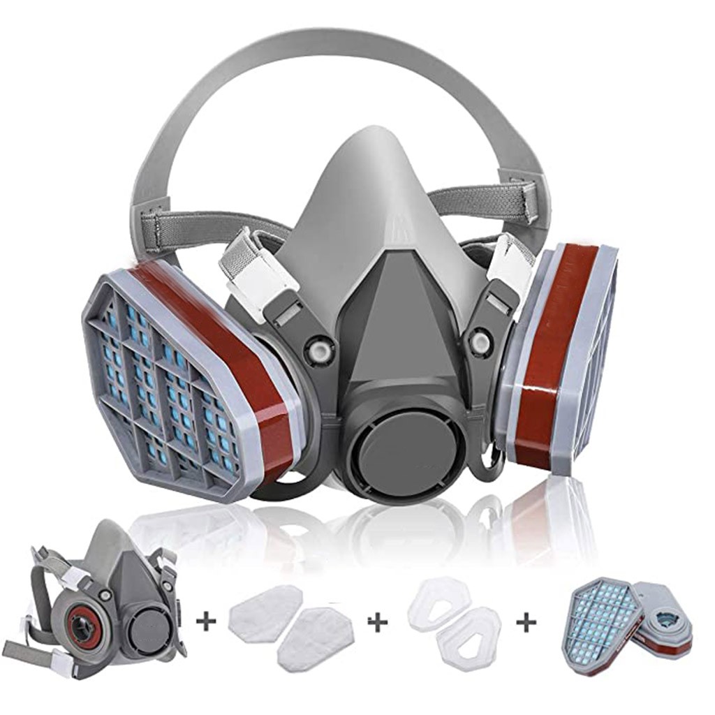 Respirator Half Face - Maska przeciwpyłowa przemysłowa, półmaska, maska gazowa