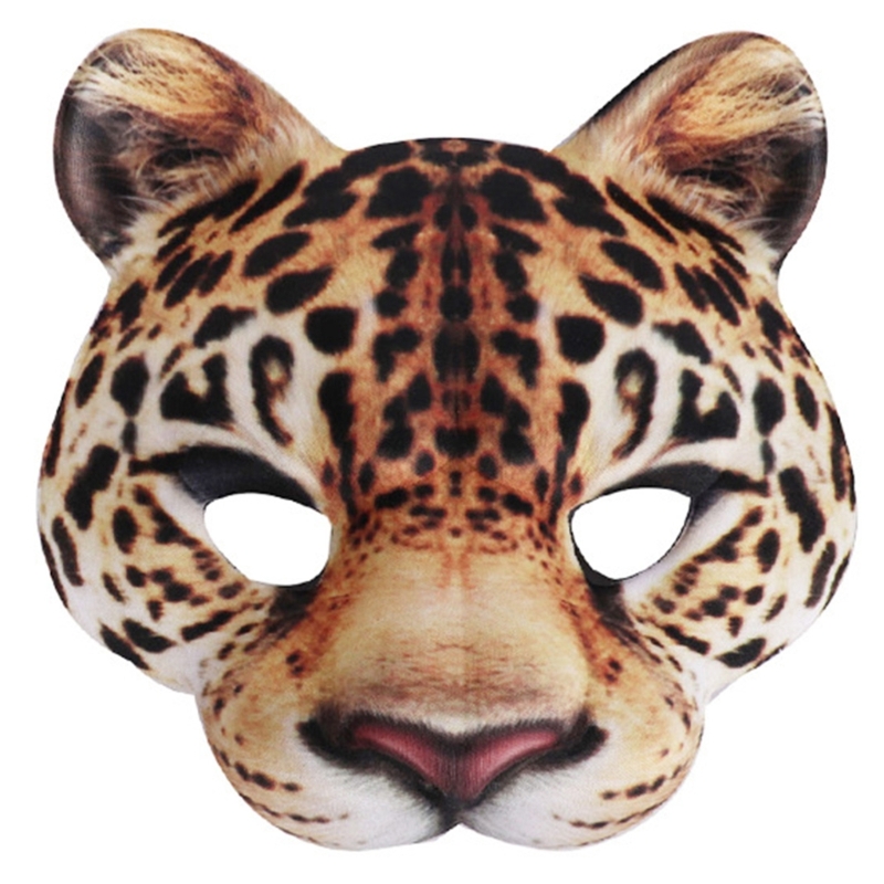 Respirator Half Face - Maska lamparta Maska imprezowa Ubierz Leopard