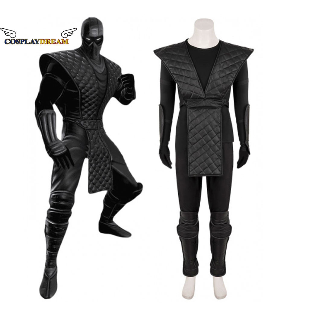 Black Face Mask Pack - Mortal Kombat Noob Saibot przebranie na