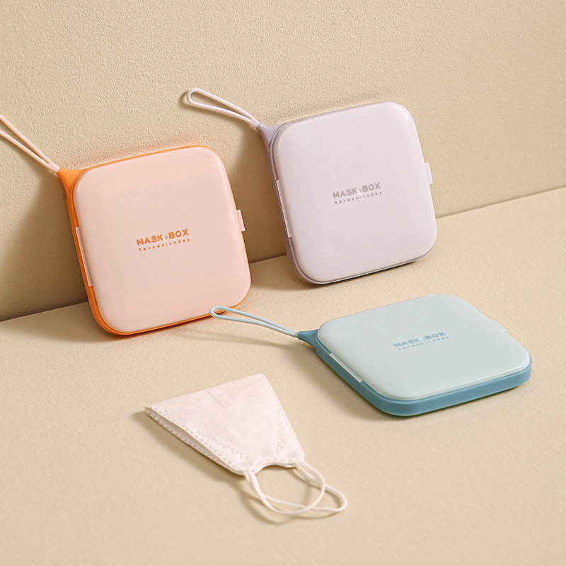 Face Mask Storage Box - 1PC Torby do przechowywania masek Przeciwpyłowe
