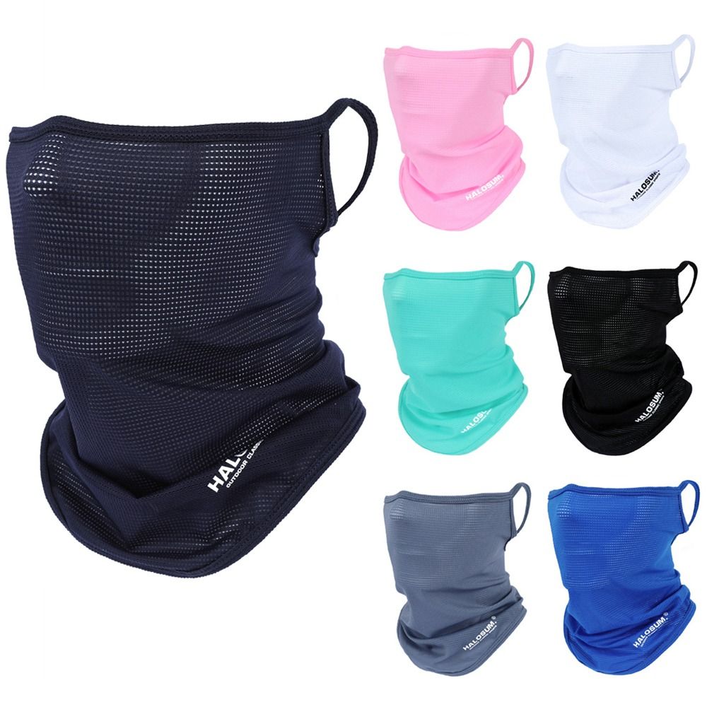 Sports Mask Breathable - Letnia maska rowerowa z lodowego jedwabiu