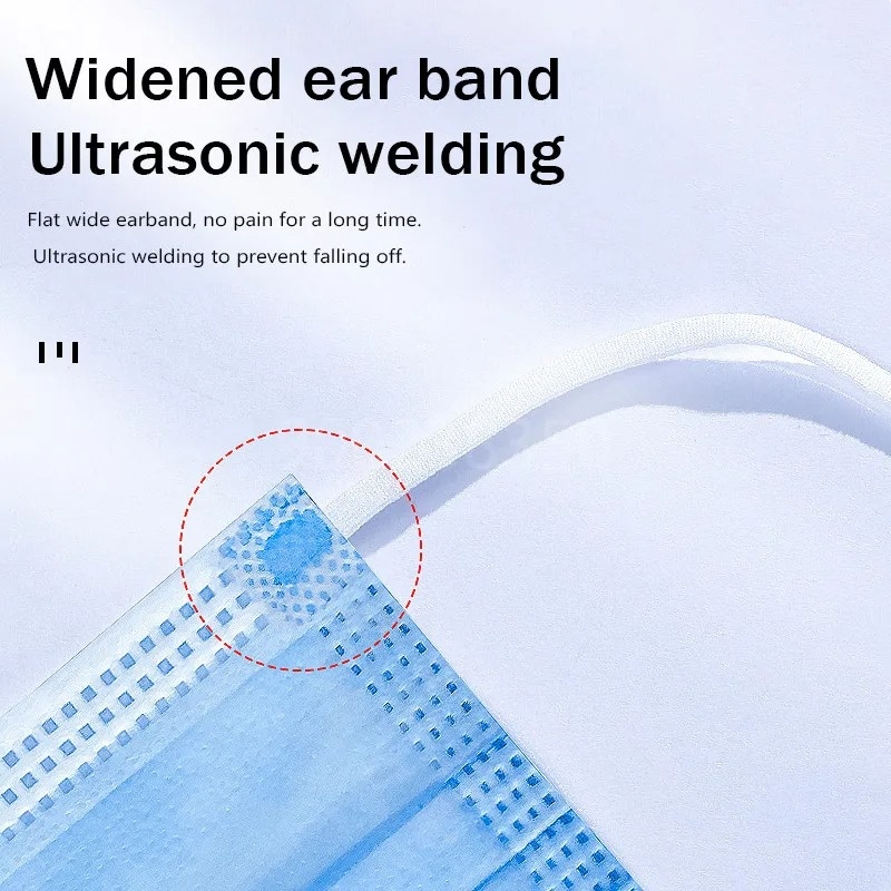 50-500 szt. Jednorazowe masecz – Disposable Mask Blue recenzja i cena