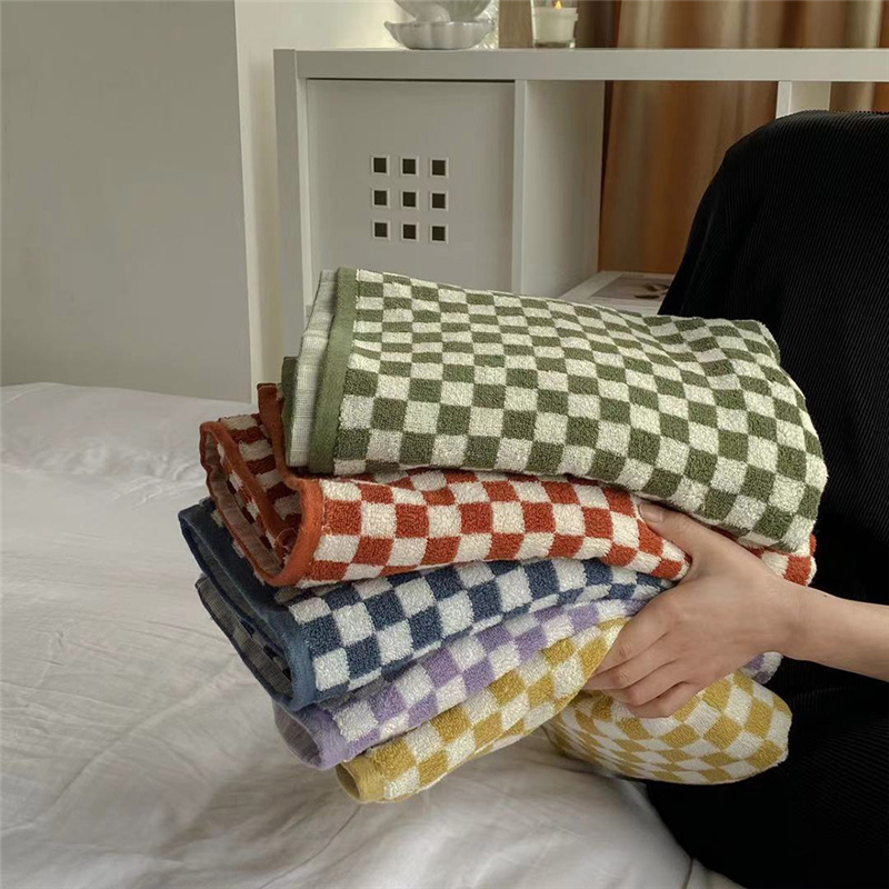 Retro szachownica Plaid długi  – Cloth Face Mask Washable recenzja i cena