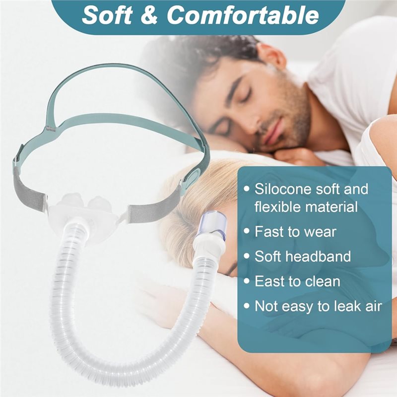 Zestaw masek CPAP z rurką, uni – Silicone Mask Bracket recenzja i cena