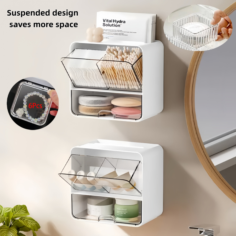8-częściowy zestaw, jeden półk – Face Mask Storage Box recenzja i cena