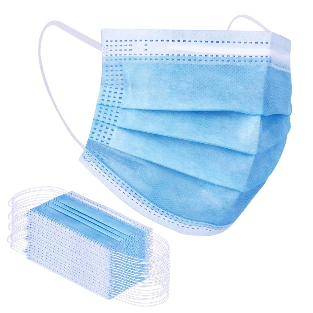 Niebieskie jednorazowe maseczk – Disposable Mask Blue recenzja i cena