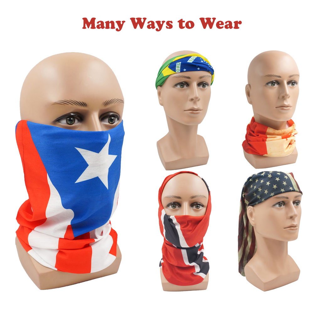 Bandana z nadrukiem flagi Szwe – Neck Gaiter Face Cover recenzja i cena