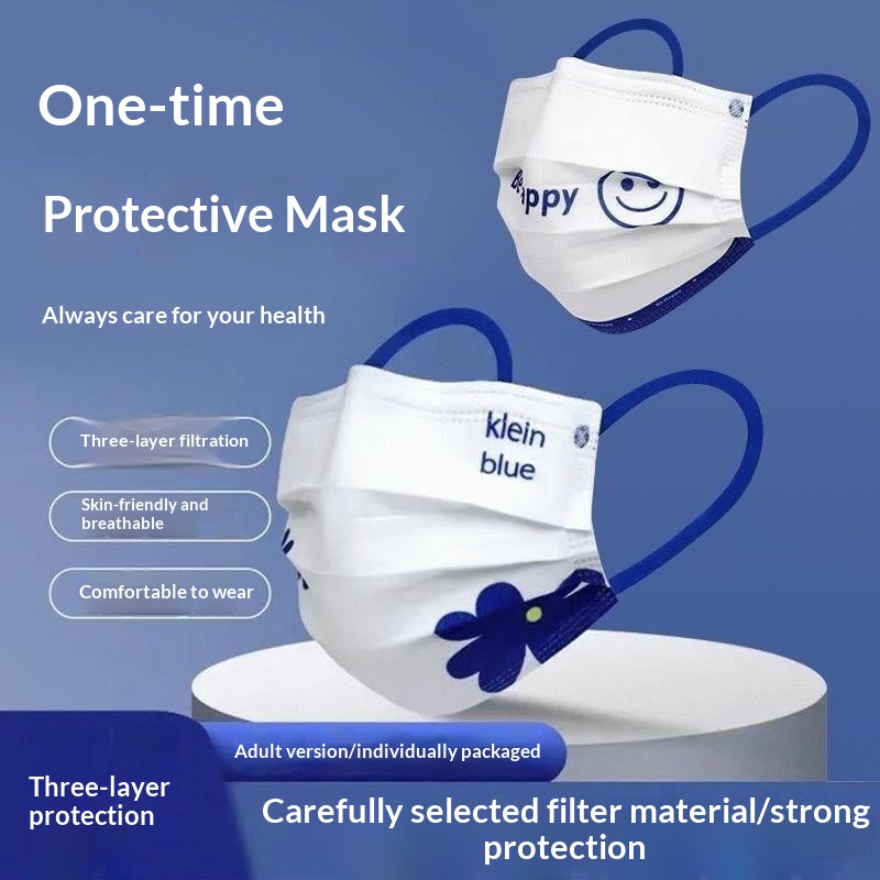 Maska ochronna jednorazowa w k – Disposable Mask Blue recenzja i cena