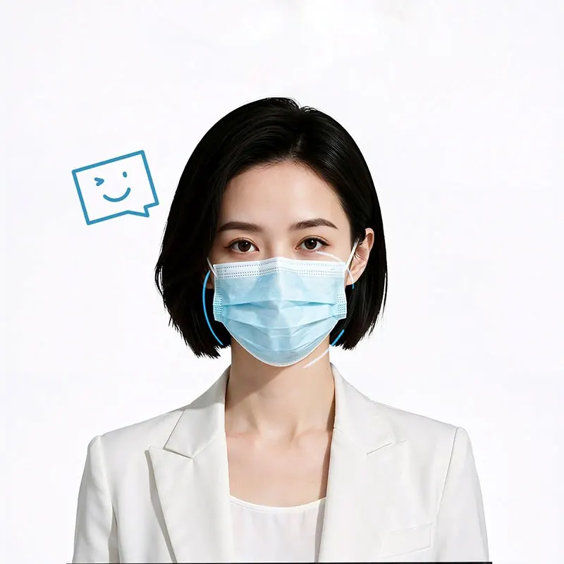 50 szt./100 szt./150 szt. Wyso – Disposable Mask Blue recenzja i cena