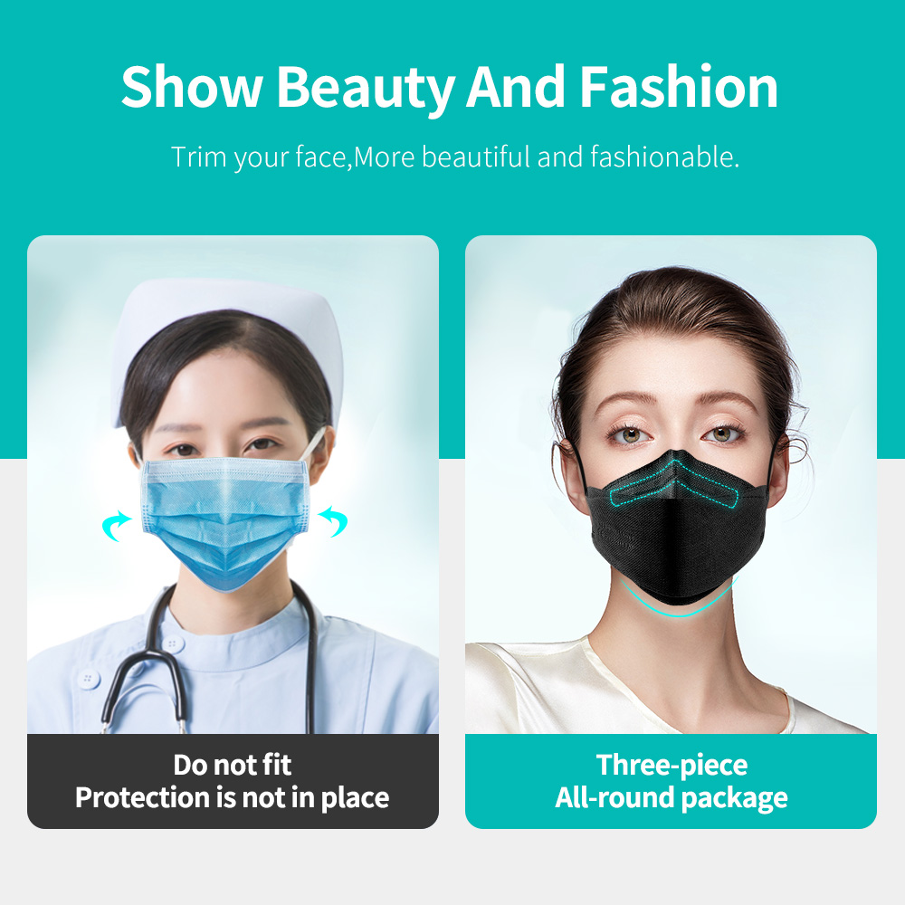 10-100 SZTUK Masek FFP2 z cert – Disposable Surgical Mask recenzja i cena