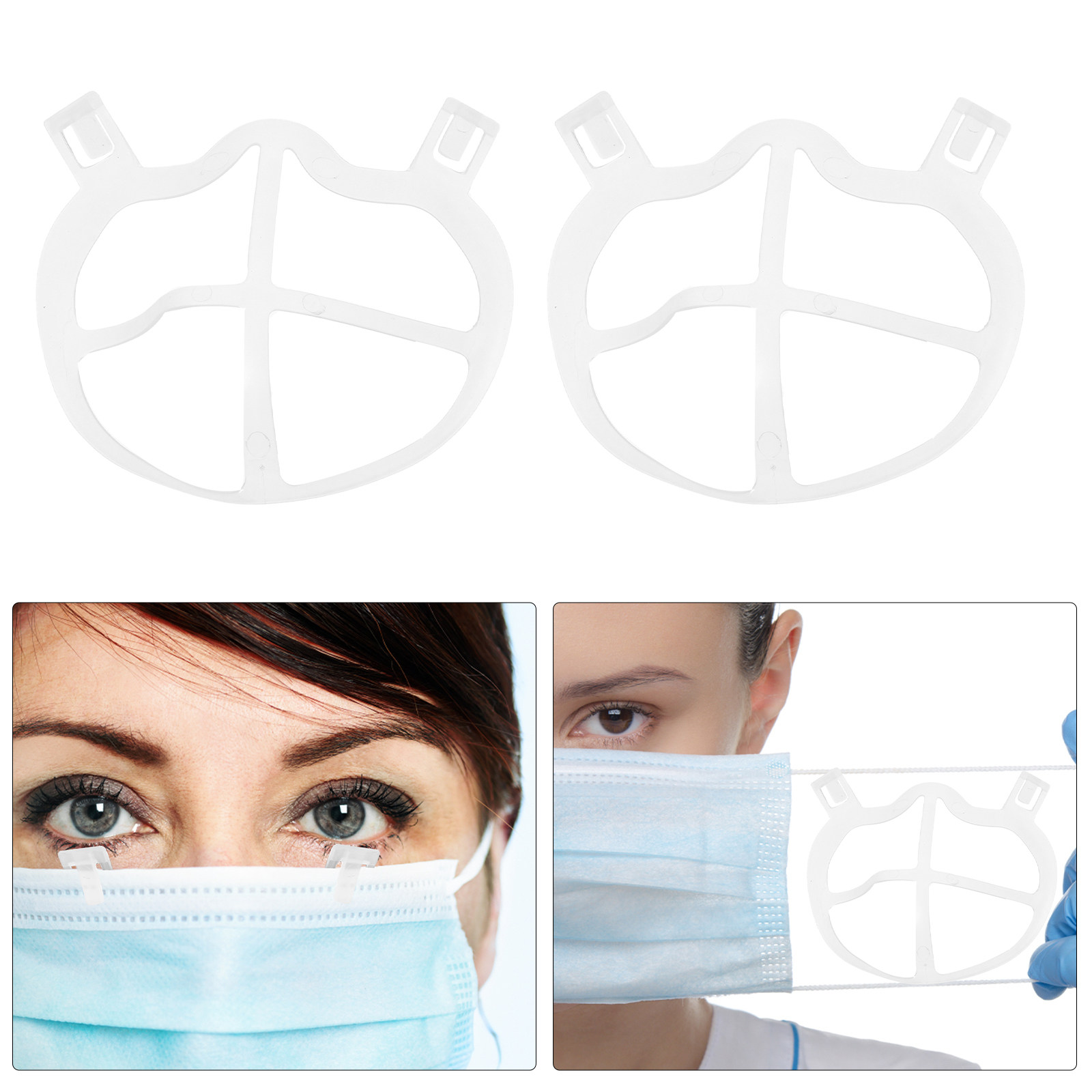 10 szt. silikonowych uchwytów  – Silicone Mask Bracket recenzja i cena
