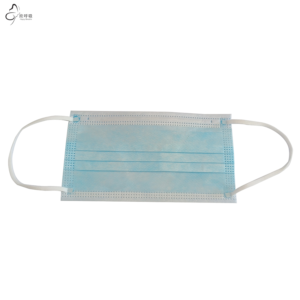 100 SZTUK Niebieskich Dużych M – Disposable Mask Blue recenzja i cena
