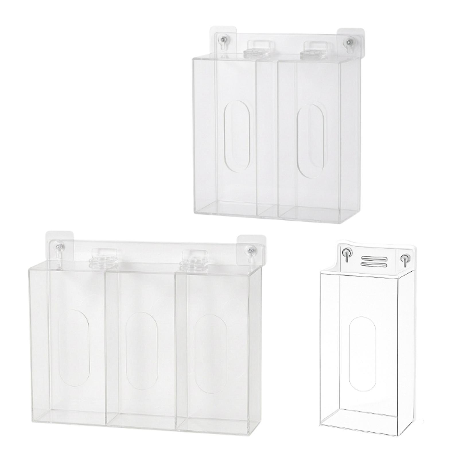 Akrylowy uchwyt na rękawiczki, – Face Mask Storage Box recenzja i cena